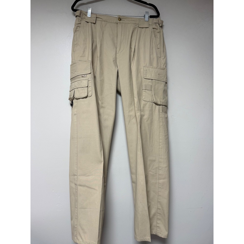 Orvis Sporting Traditions‎ Mens Cargo Pants Beige Cotton Size 34 Outdoors